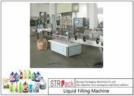 30ml-5L समय आधारित स्वचालित भरने की मशीन के लिए 12 नोजल स्वचालित सफाई एजेंट तरल भरने की मशीन