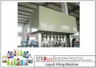30ml-5L समय आधारित स्वचालित भरने की मशीन के लिए 12 नोजल स्वचालित सफाई एजेंट तरल भरने की मशीन