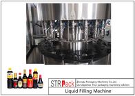 24 हेड नोजल ऑटोमैटिक लिक्विड फिलिंग मशीन 0.5 - 2L वाइन / सोया सॉस के लिए