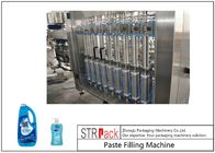 कम / उच्च चिपचिपापन तरल पदार्थ के लिए 10 हेड पेस्ट फिलिंग मशीन वाइड फिलिंग रेंज