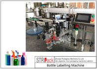 समायोज्य स्वचालित स्टिकर लेबलिंग मशीन / बोतल लेबलिंग उपकरण गति 120 बीपीएम