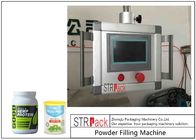 पीएलसी कंट्रोलिंग सिस्टम स्पीड 120 सीपीएम के साथ हाई स्पीड इनलाइन पाउडर बोतल फिलिंग मशीन