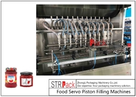 जाम सॉस केचप भरने की मशीन 4500B / H 1000ml स्टेनलेस स्टील