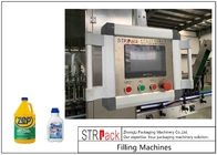 बोतल डिटर्जेंट ब्लीच फ्लोर क्लीनर के लिए एंटी संक्षारक स्वचालित तरल भरने की मशीन