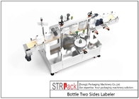 STL-AL बॉटल डबल साइड लेबलिंग मशीन काउंटरप्रेशर प्लेट 1500mm