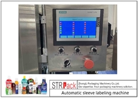स्टीम टनल श्रिंक स्लीव एप्लीकेटर ऑटोमैटिक हीटिंग बॉटल लेबलिंग मशीन