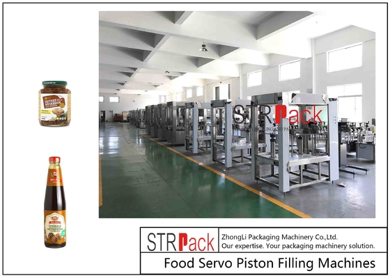 पीएलसी नियंत्रण स्वचालित पेस्ट भरने की मशीन 220V / 50Hz