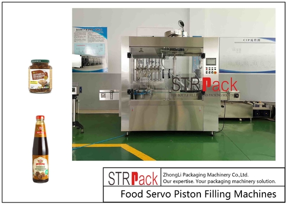 पीएलसी नियंत्रण स्वचालित पेस्ट भरने की मशीन 220V / 50Hz