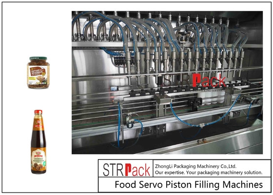 पीएलसी नियंत्रण स्वचालित पेस्ट भरने की मशीन 220V / 50Hz