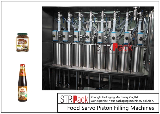 पीएलसी नियंत्रण स्वचालित पेस्ट भरने की मशीन 220V / 50Hz