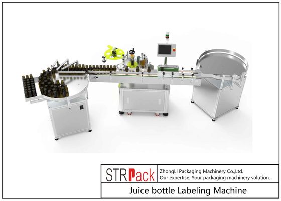 बोतल स्वयं चिपकने वाला लेबल एप्लिकेटर उच्च सटीकता पेशेवर