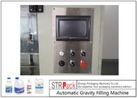 शौचालय क्लीनर / संक्षारक तरल 500ml-1L . के लिए स्वचालित गुरुत्वाकर्षण बोतल भरने की मशीन