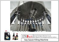 पीईटी बोतल के लिए उच्च फोमिंग स्वचालित तरल भरने की मशीन रैखिक प्रकार 12 प्रमुख
