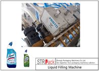 100 मिलीलीटर - 1 एल स्वचालित तरल बोतल भरने की मशीन, क्लोरॉक्स / ब्लीच / एसिड भरने की मशीन