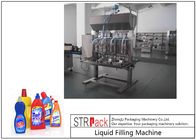 कीटनाशक के लिए अर्ध स्वचालित तरल भरने की मशीन / टाइम ग्रेविटी बोतल फिलर