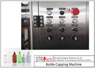 उच्च योग्य दर रोटरी बोतल कैपिंग मशीन 50ml-1L कीटनाशक बोतलों के लिए 120 CPM