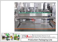 रसायन बोतल पैकिंग मशीन लाइन रोलिंग प्रकार मैनुअल Catonning पैकिंग कन्वेयर