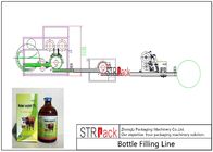 पशु चिकित्सा दवा तरल बोतल भरने की रेखा / बोतल तरल भरने की मशीन लाइन
