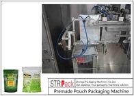 डोयपैक / जिपर बैग के लिए मोरिंगा सीड्स पाउडर प्रेमाडे पाउच पैकेजिंग मशीन
