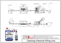 औद्योगिक बोतल भरने की रेखा सफाई रासायनिक भरने की रेखा स्थिर वोल्टेज