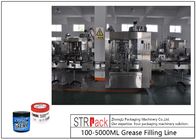 100 - 5000 मिली लिक्विड सोप फिलिंग मशीन ग्रीस फिलिंग लाइन 0.6 - 0.8MPa वर्किंग गैस सोर्स