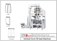 मल्टीफ़ंक्शनल ग्रेन्युल पैकिंग मशीन 10 - 500 ग्राम फिलिंग रेंज 180 - 420 मिमी फिल्म रोल चौड़ाई मल्टी-हेड कॉम्बिनेशन के साथ