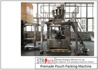 तरल खाद्य पैकेजिंग के लिए पीएलसी नियंत्रण के साथ स्वचालित टमाटर पेस्ट पैकिंग मशीन डोयपैक पाउच रोटरी पैकिंग मशीन