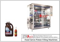 पूरी तरह से स्वचालित सॉस जार ब्राउन सॉस खाद्य बोतल भरने की मशीन खाद्य पैकेजिंग मशीन