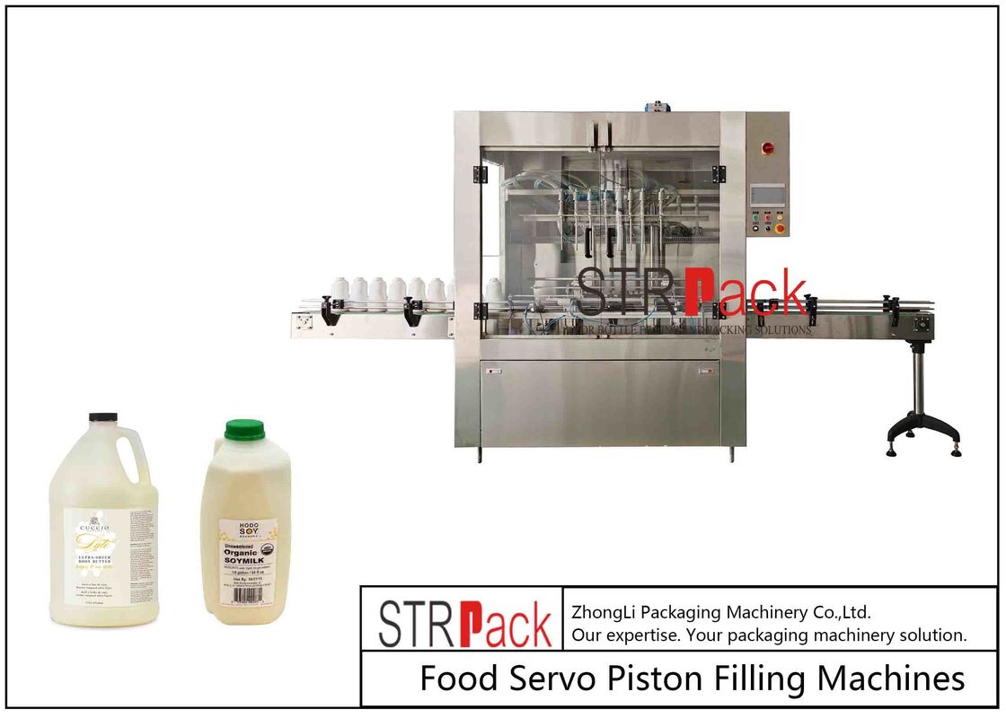 भरने की मशीन उच्च गति और पूरी तरह से स्वचालित 100ML-1L सोया दूध खाद्य तरल भरने की मशीन